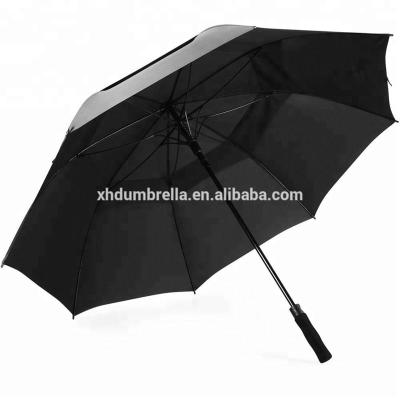 China Large size 62inch automatic open and 68inch custom printed golf umbrella with custom logo for promotion umbrella for sale