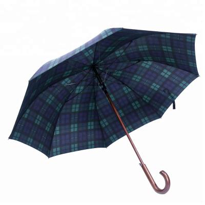 China All in 1 PGA TOUR Umbrella Long with Wooden Shaft Umbrella and Wooden Handle Umbrella for sale