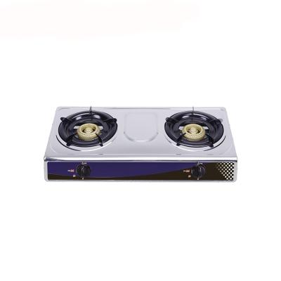 China Best hotel stainless steel 2 burner cooktop kitchenaid burner gas built in gas cooktops home appliance for sale