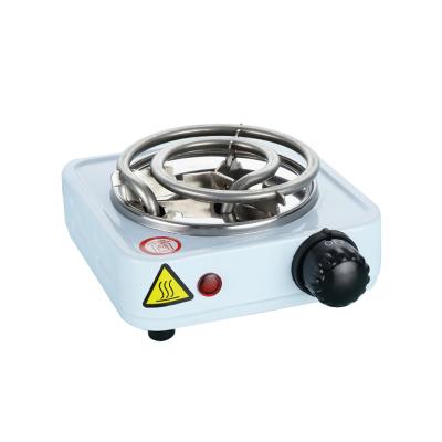 China Portable Car 500W Single Coil Spiral Cooking Hot Plate for sale