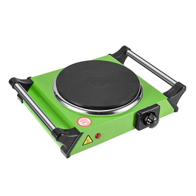 China Hot Plate 1500W Single Solid Electric Car Burner With Handle for sale