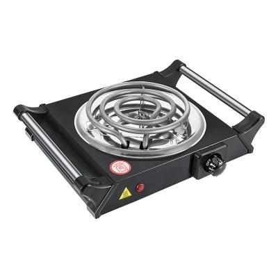 China Good Quality Car Electric Single Burner Hot Plate With Handle 1000Watt 1500W Electric Hot Plate, Single Burner Ele Hot Plate for sale