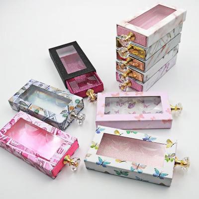 China Wholesale Customized Luxury Recyclable Eyelash Box Wick False Eyelash Packaging Box Printing Magnetic Flip Eyelash Packaging Paper Box for sale