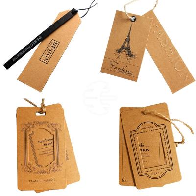 China Sustainable custom made luxury center fold paper solvent printing small apparel supply brand women clothes label for sale