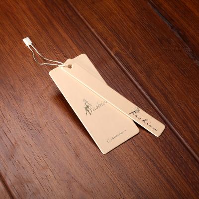 China Custom Made Eco-Friendly Professional Logo Maker Logo Maker Clothing Hang Tags Garment Paper Logo Swing Tags Garment Paper for sale