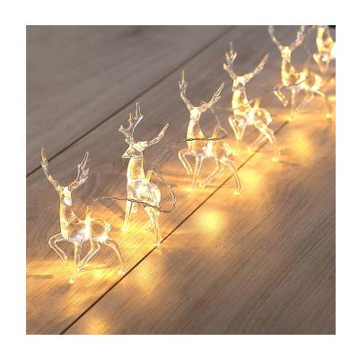 China Decorate Custom Christmas LED Multi Color Decorative Light Bedroom Outdoor Waterproof Christmas String Lights for sale