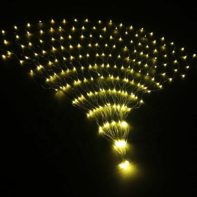 China Christmas/Holiday Customs Lead The Fairy Xmas Fishing Net Lights For Indoor And Outdoor Decoration for sale