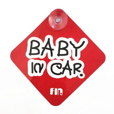 China Sports Factory Price Custom Baby On Board Sticker for sale