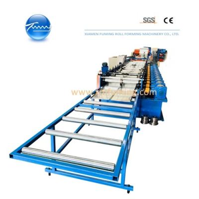 China 15 kW Ridge Cap Roll Forming Machine Präzisionsbreite einstellbar zu verkaufen