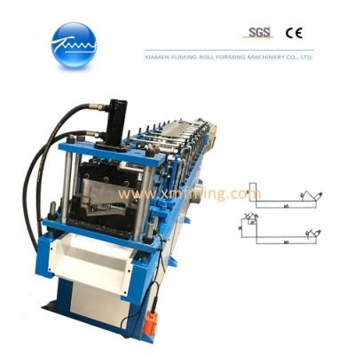 China 5.5KW Fascia Ridge Cap Roll Forming Machine Präzision für Profil zu verkaufen