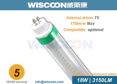 Cina 18 perni della luce G5 della metropolitana di wattaggio T5 4ft LED con 50-60Hz frequenza, 85-265V/AC in vendita