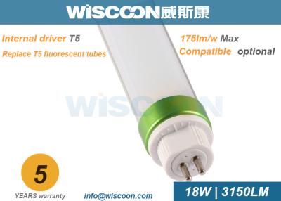 China Leidde de Lichte Buis van de schoolvervanging T5 1200mm 18 Watts met 85-265V/AC-Input Te koop