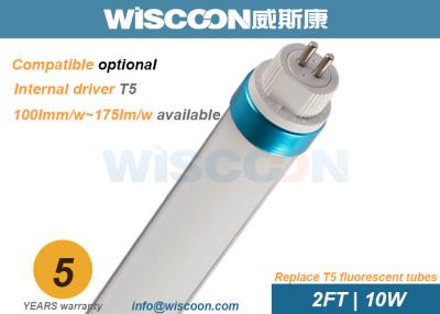 Cina 10W il potere G5 T5 LED accende 2 piedi con un'efficienza di 180 Lm/W, sostituzione della metropolitana del LED T5 in vendita