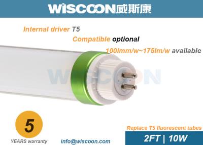 Chine Le rendement énergétique T5 a mené les goupilles G5 du tube 600mm avec 3000K-6500K LE TDC, 85-265V/AC à vendre