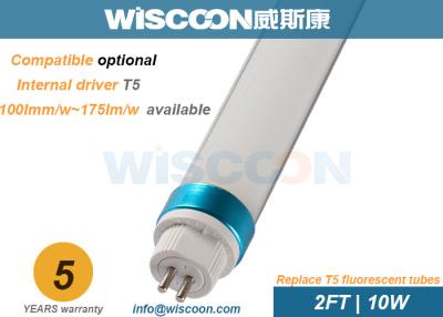 China High Power G5 Pins T5 Fluorescent Tube Wattage 10 AC85-265V Input For Hotel for sale