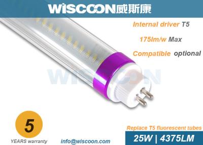 China 4375lm T5 LED Replacement Bulbs 1500mm 180 Lm/W With Rotating Cap End for sale