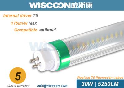 China Luz 80Ra, luz blanca caliente 3000K-3500K CCT del tubo del hogar del poder LED de 30 W del tubo en venta