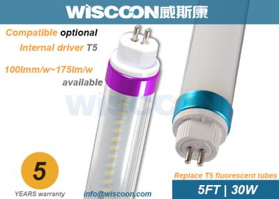 China 5250LM T5 Daylight Fluorescent Tubes , High Output Fluorescent Lights For Supermarket for sale