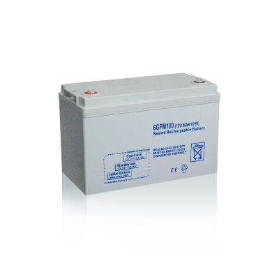 China Free Sample UPS Solar and Power System AGM Inverter Sealed Lead Acid Batteries 12V Energy Storage Battery for sale