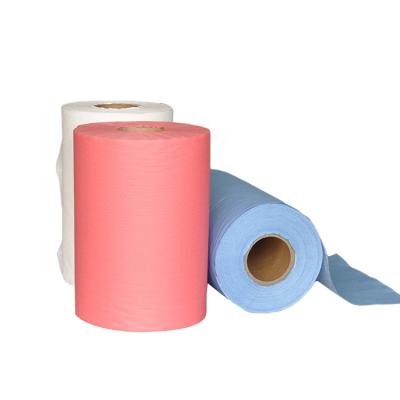 China Factory Sustainable Supply Customized High Quality Breathable Nonwoven Fabric Household Spunlace Cleaning Wipes for sale