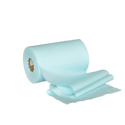 China Multifunctional Spunlace Tissue Cloth Roll Nonwoven Anti-bacteria Duster Industrial Cleaning Cloth Roll for sale