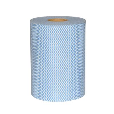 China Anti-bacteria China Manufacturers Supply Raw Material Spunlace Nonwoven Fabric For Household Cleaning for sale