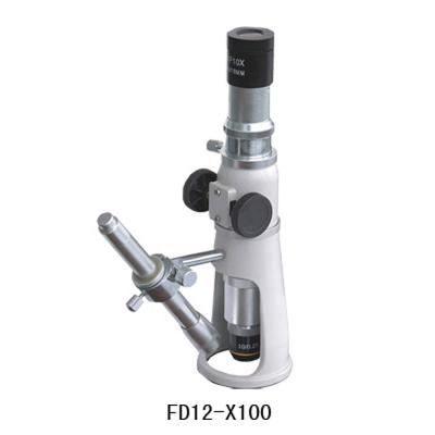 China FD12-X100 Handheld Metallurgical Measuring Microscope FD12-X100 for sale