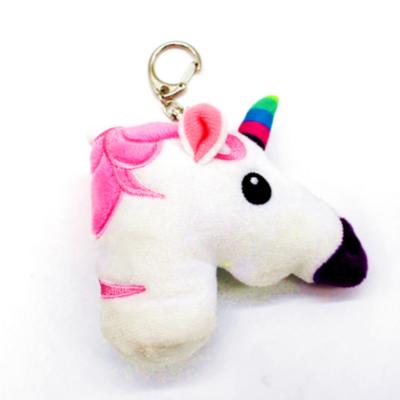 China Plush Toy Keychain Cute Unicorn Children Decoration for sale