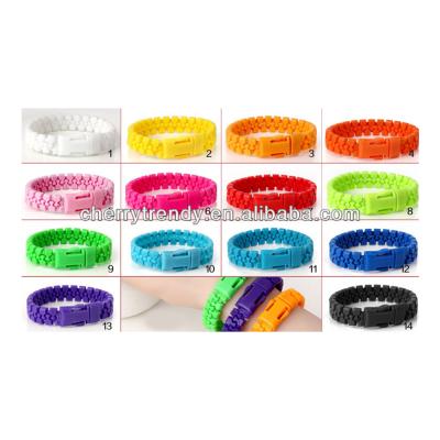 China Wholesale Fashion TRENDY Rainbow Zipper Acrylic Candy Color Bangle Bracelet for sale