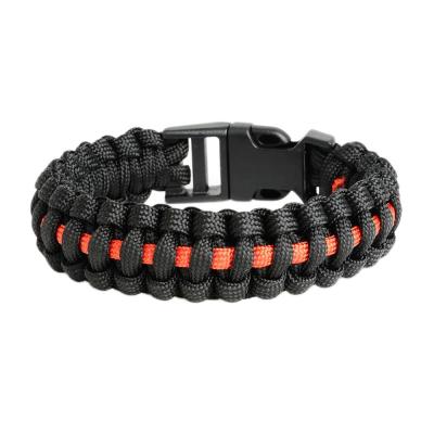 China FASHIONABLE Thin Red Line Paracord Survival Bracelet for sale