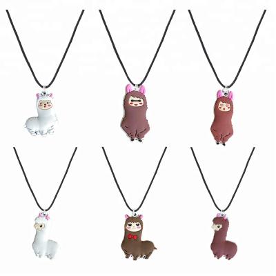 China TRENDY Llama Necklace Cute Alpaca Necklace for sale