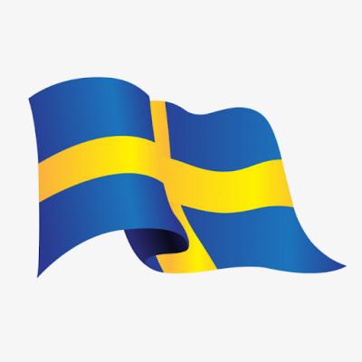 China Ready Stock 100% Polyester Flags Flying Style Sweden National Flag for sale