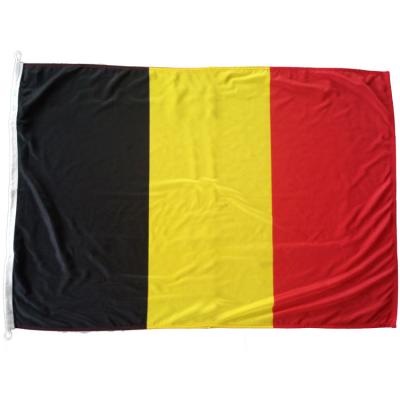 China Belgium Flagolden national screen printed high quality for sale