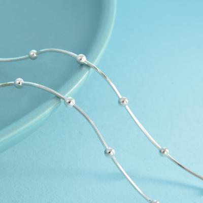 China The CLASSIC SayYes 925 Sterling Silver Chain 16