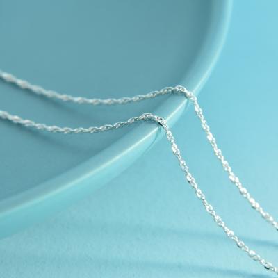 China The CLASSIC SayYes 925 Sterling Silver Chain 16