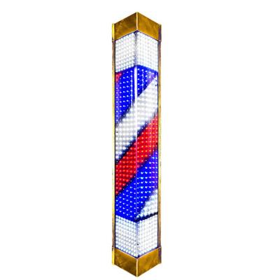 China Diant Modern Barber Shop Classic Rotating LED Bar Barber Pole Light Hair Salon Waterproof Outdoor Bar for sale