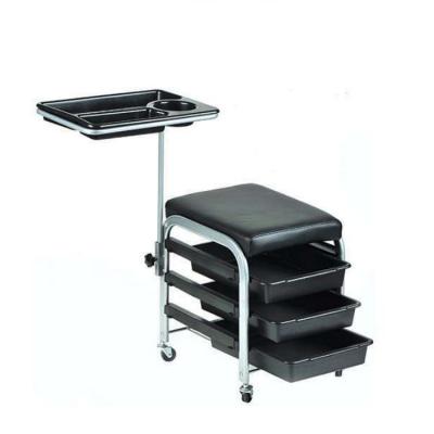 China Diant 4 Drawers Salon Rolling Cart Modern Multifunctional Durable Hair Extension Storage Hair Extension Trolley Barber Shop Trolley Beauty Trolley for sale