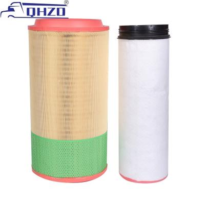 China Composite paper curing paper snowflake paper Chinese Factory Auto Air Filter Assembly K2852PU air filter C281275 filter element CF1830 for sale