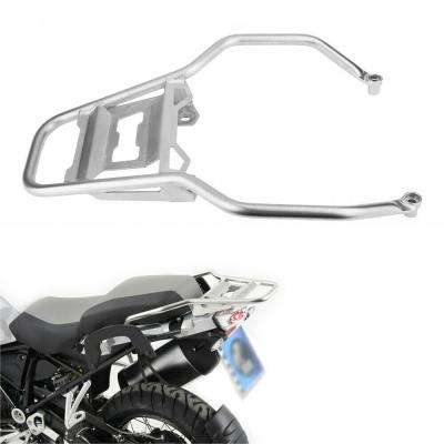 China Cheap High Quality Silver Top Case Rack Stainless Steel CNC Rear Luggage For BMW R1200GS LC 2013-2018 ADV 2018-19 R1250GS ADVs for sale