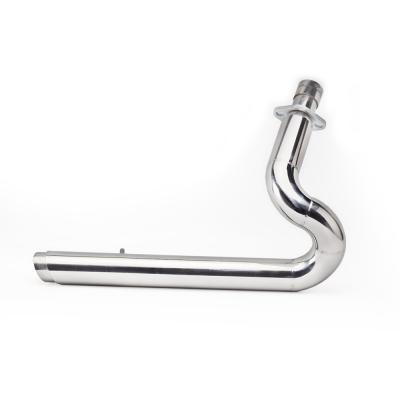 China High Quality Silver Stainless Steel Exhaust Muffler Pipe System With Muffler For Honda Shadow VLX 600 VT600C 1988-2008 for sale