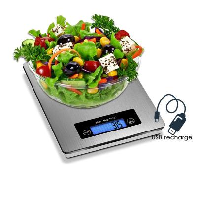 China Electronica Digital Balanza de Cocina De Acero Inoxidable USB Free Sample Lb Oz Balanza 5kg K80-ST for sale