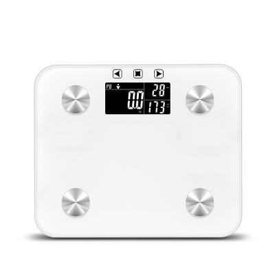 China Water Content Scales Manufacturer Smart Electronic Bascula Digital Body Fat Scale Body Weight Measurement Scale for sale