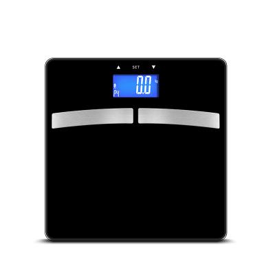 China Weight Function Modern Design 6mm Platform Scales Digital Electronic Glass Body Fat Scale for sale