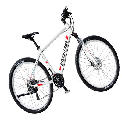 China Aluminum Alloy Chain Plus 100km 700C MTB Electric Mountain Bike With Hidden Battery for sale