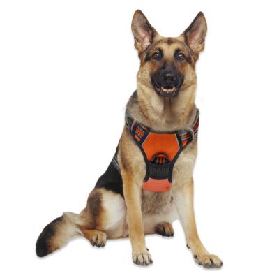 China Nylon Padded No Pull Dog Training Harness Pet Supplies Factory Wholesale Dog Harness for sale