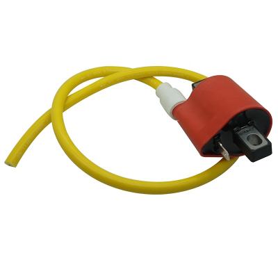 China Racing Coil 125cc 150cc CG125 CG150 AKT125 RX150 FT150 GY150 Ignition Coil Standard Size Racing for sale