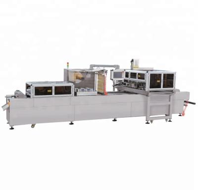 China Automatic Food Thermoforming Vacuum Meat Food Skin Packing Machine for sale