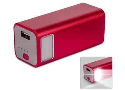 Chine Mini dispositif de banque de puissance de recharge de LED pour le chargeur mobile de puissance du rouge 10000mAh à vendre