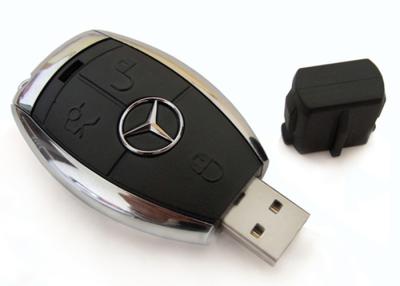 China Black Metal Plastic USB Flash Drives 16GB Car Key Style Memory Stick for sale