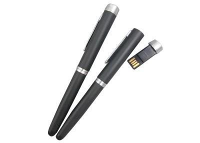 Chine Stylo mat noir d'entraînement d'instantané d'Usb en métal de finissage combiné avec la fonction d'écriture d'écran tactile à vendre